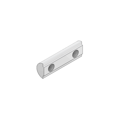 MODULAR SOLUTIONS 40 ROLL IN T-SLOT BAR ROLL INTO SLOT